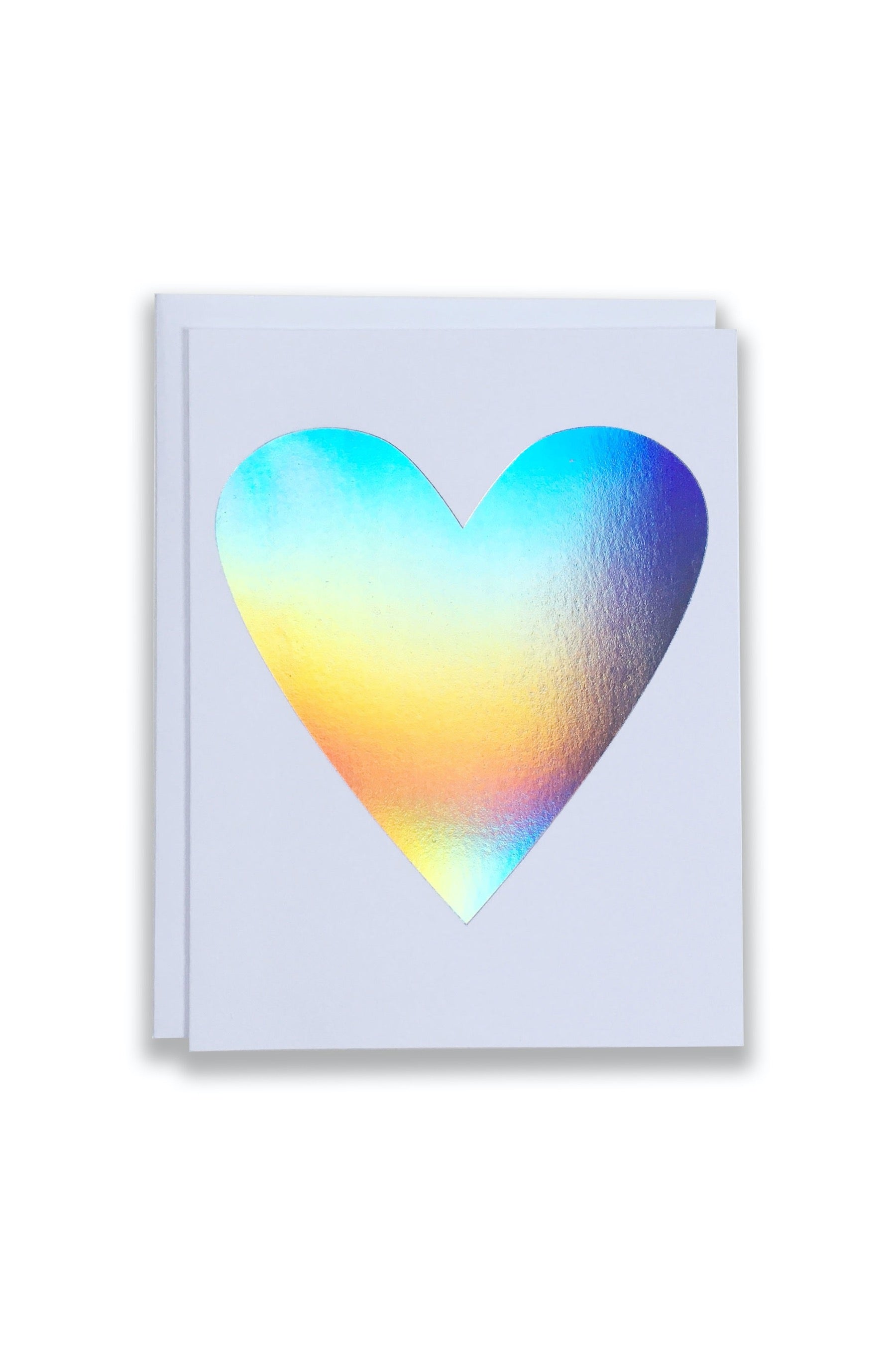 Hologram Heart Card