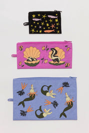 Sea Animals Flat Pouch Set