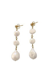 Baroque Drop Earring