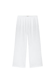 Powder Bubble Crop Simple Pant