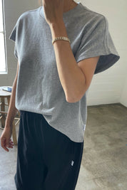 Heather Grey Jeanne Tee