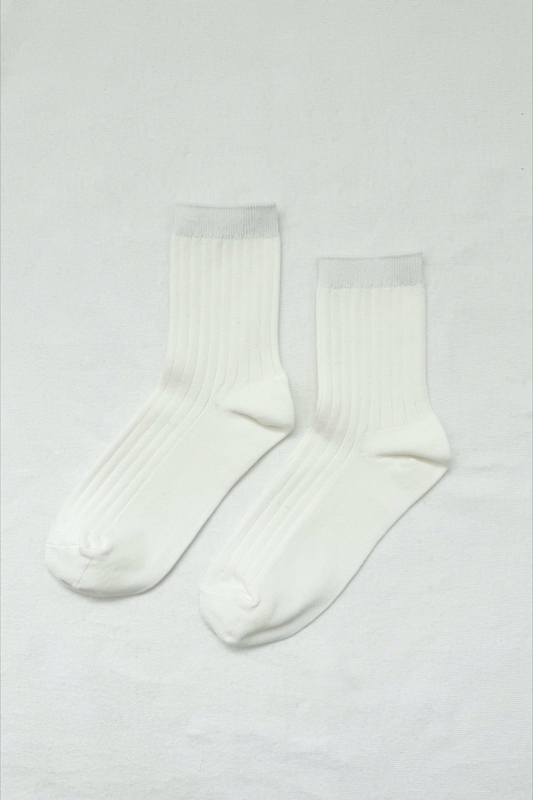 Classic White Her Socks