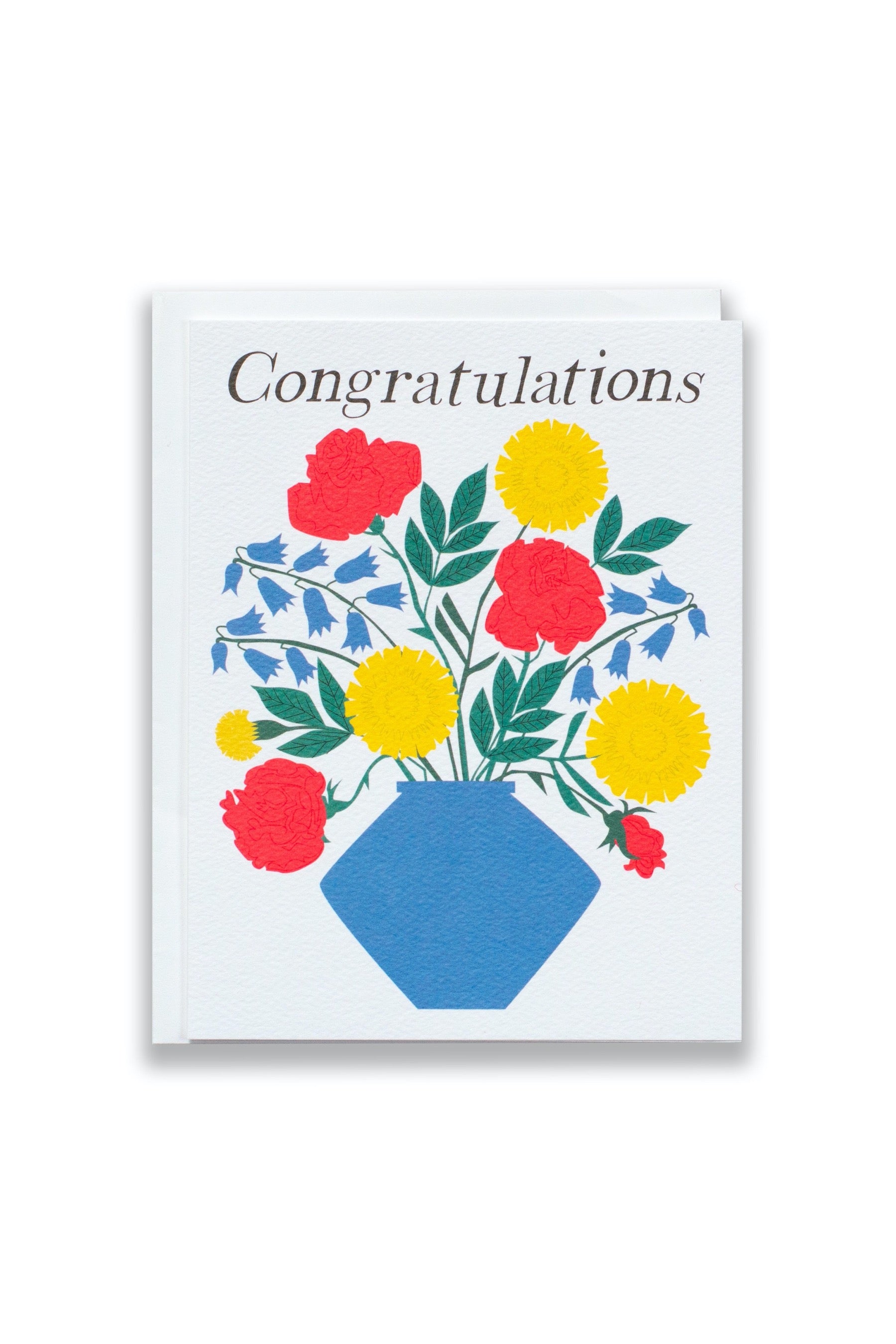 Vase Of Flowers Card