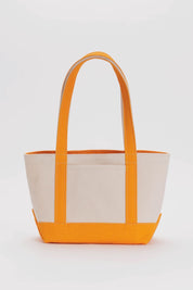 Small Tangerine Heavyweight Canvas Tote