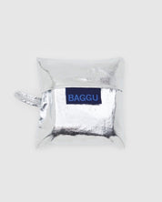 Baby Silver Metallic Baggu