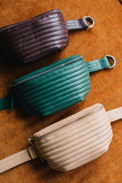 Pretzel Ribbed Belt Bag