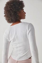 Ivory Keep It Basic Layering Top