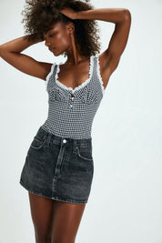 Gingham Cassie Bodysuit