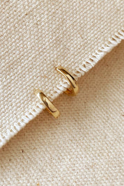 Gold Modern Hoops