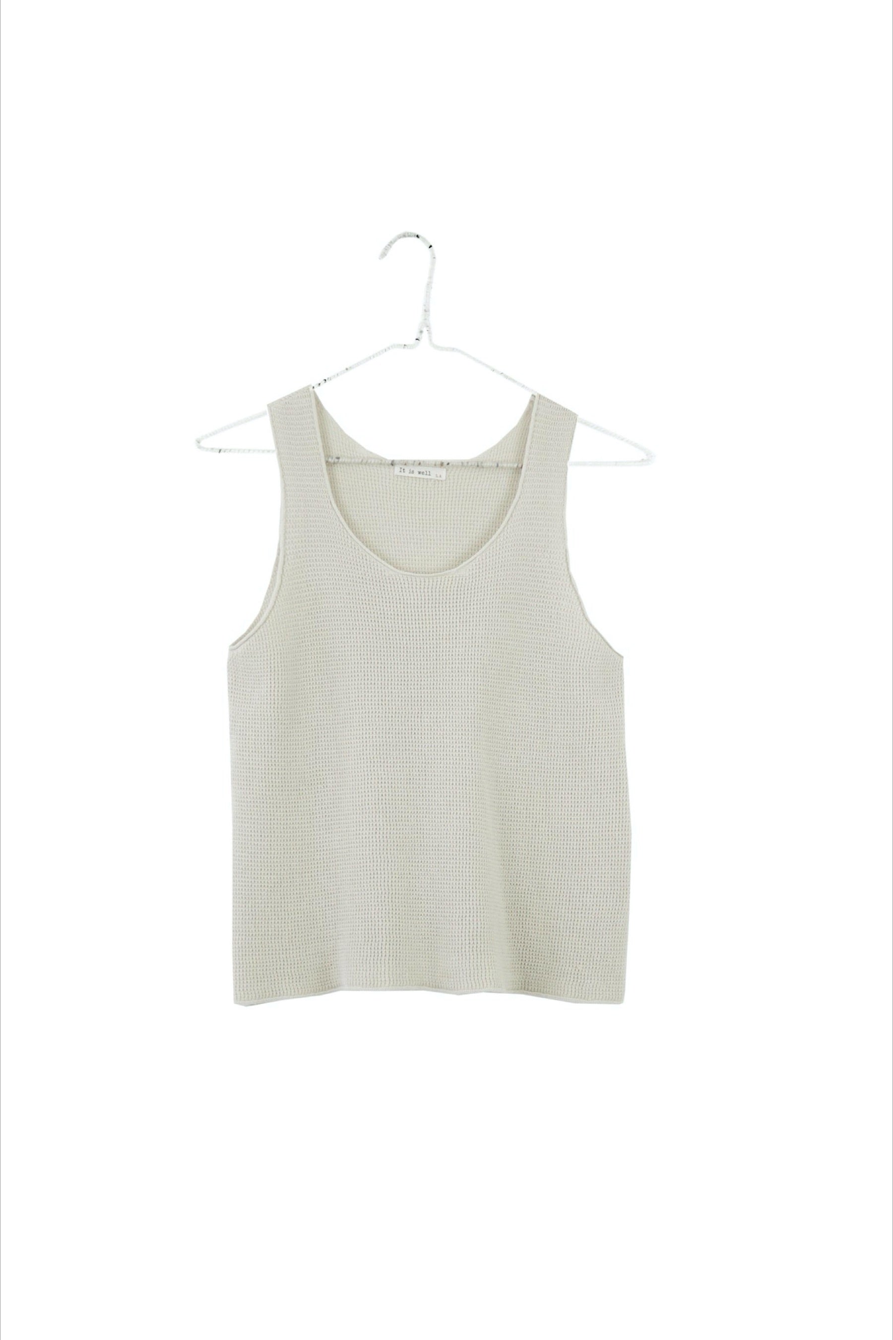 Natural Sweater Tank