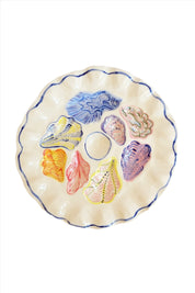 Colorful Oyster Plate