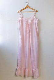 Pink Voile Slip Dress