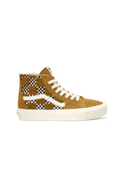 Golden Brown Tufted Check Sk8-Hi