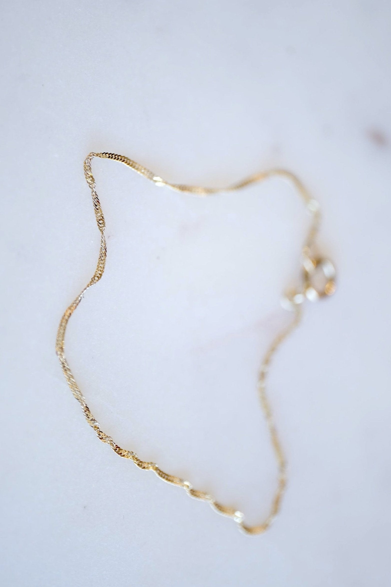 14k Gold Second Skin Bracelet