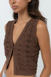 Sunny Knit Vest