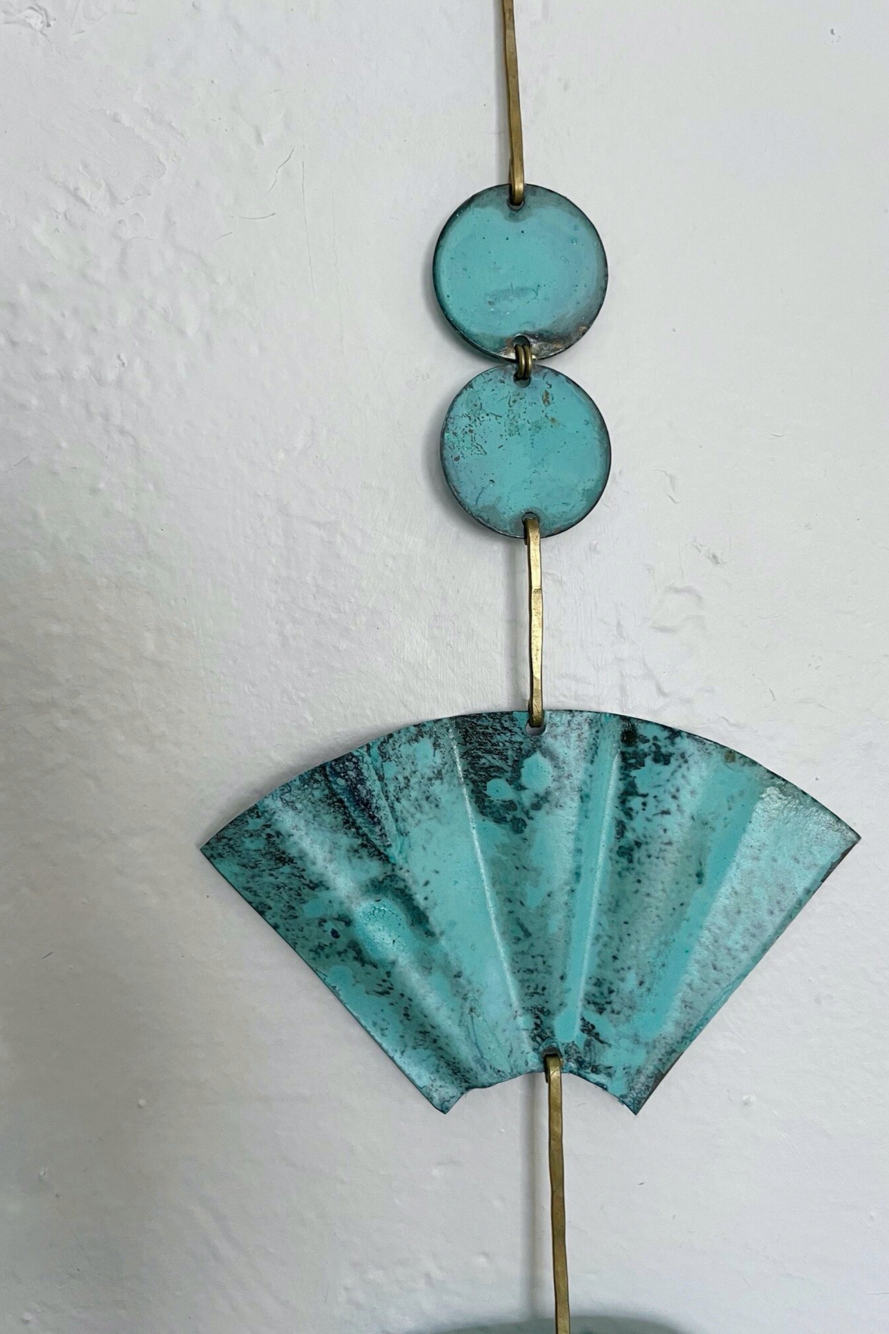 No. 6 Verdigris Wall Hanging