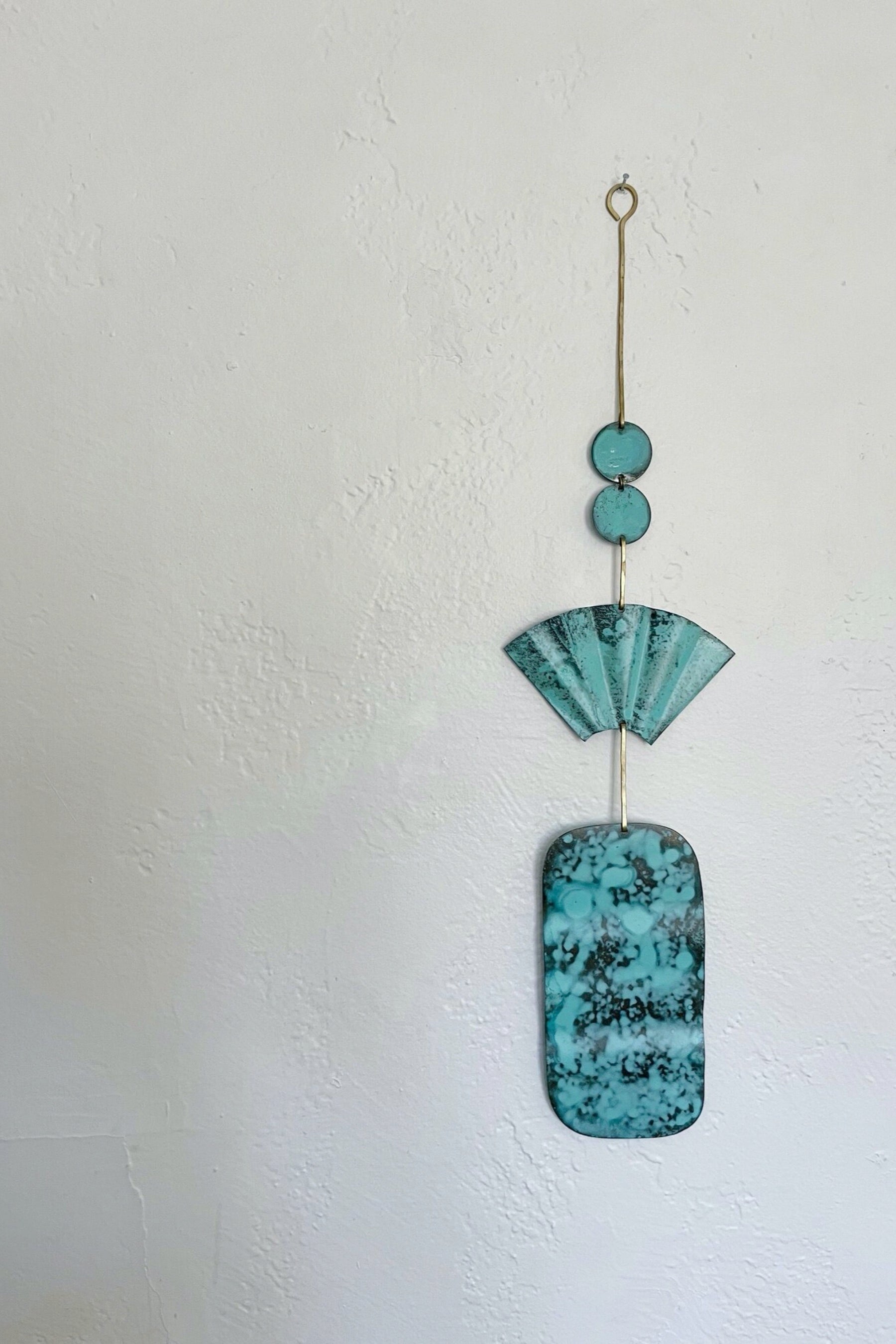 No. 6 Verdigris Wall Hanging