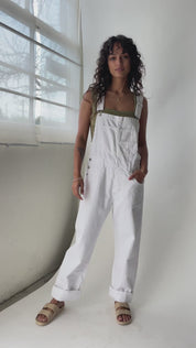 Optic White Ziggy Overall