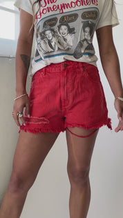 Layla Red Dusters Short