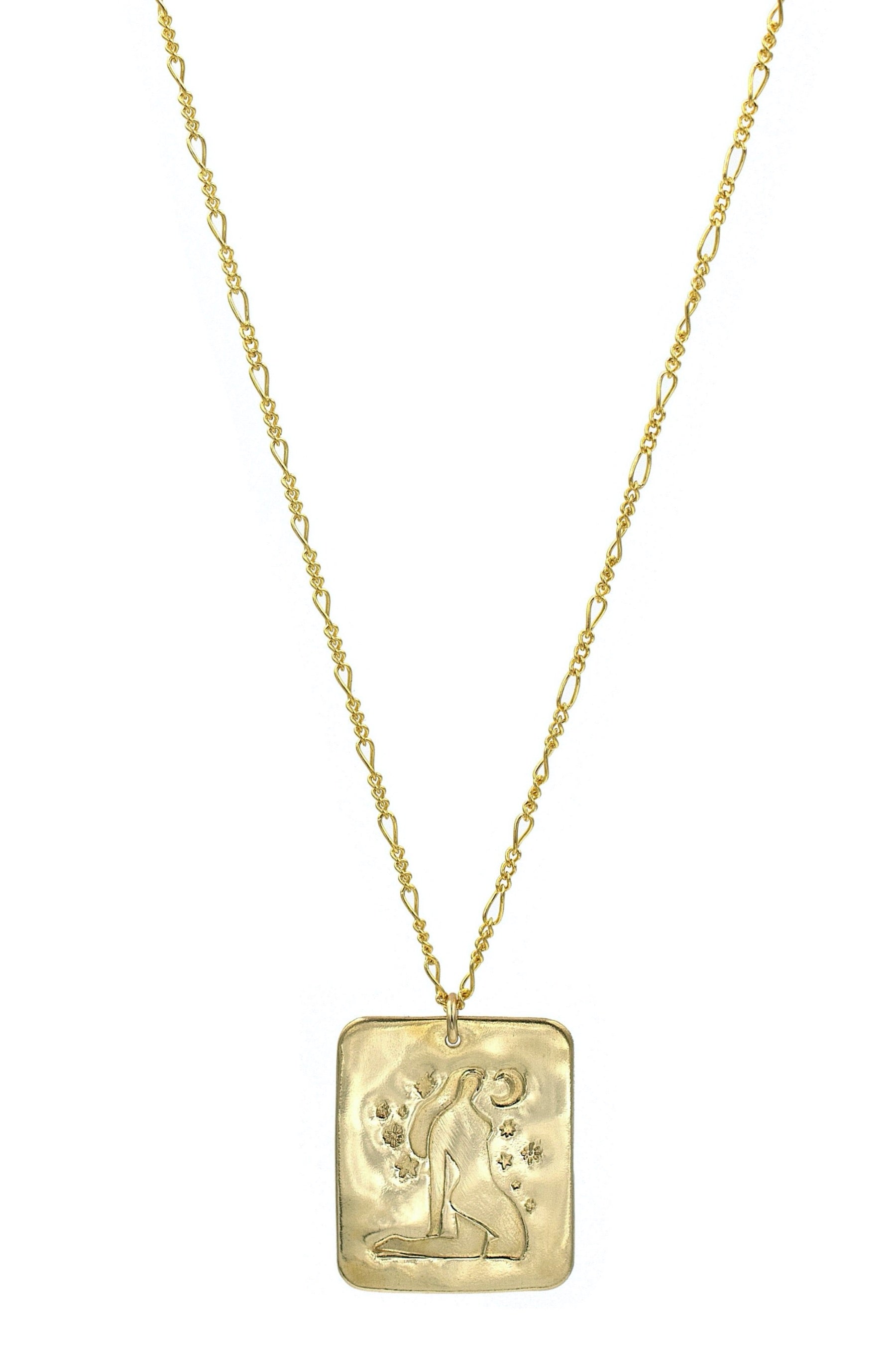 Gold Mother Earth Necklace