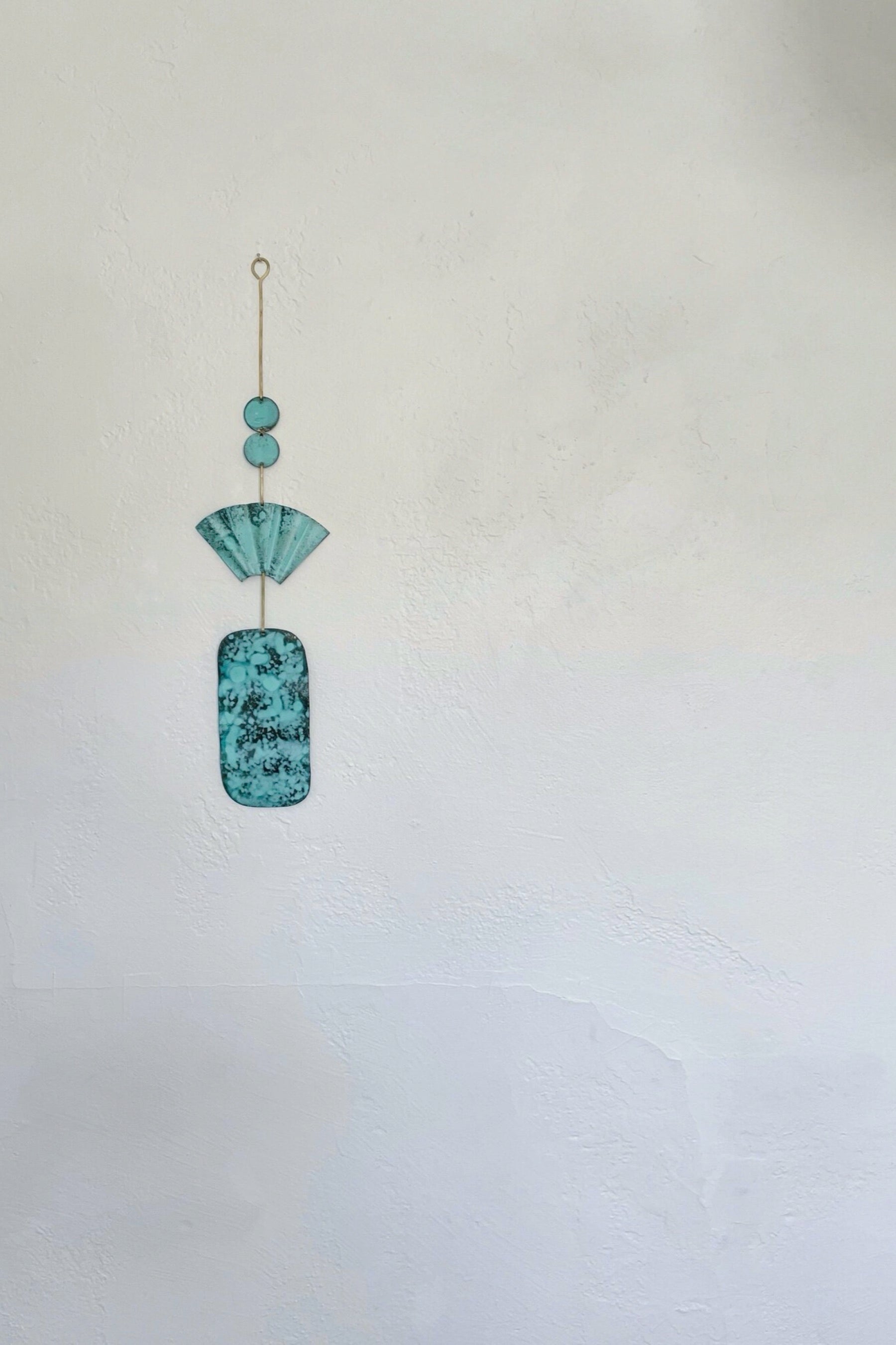 No. 6 Verdigris Wall Hanging