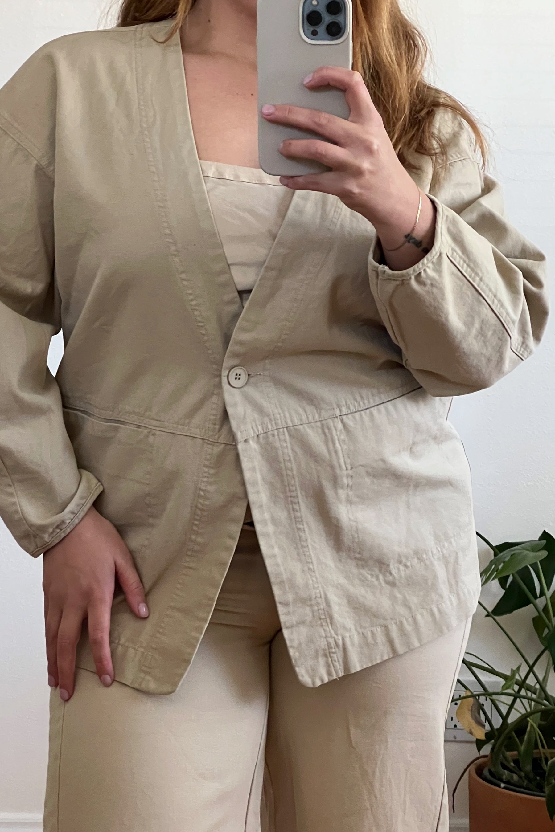 Beige Pear Jacket