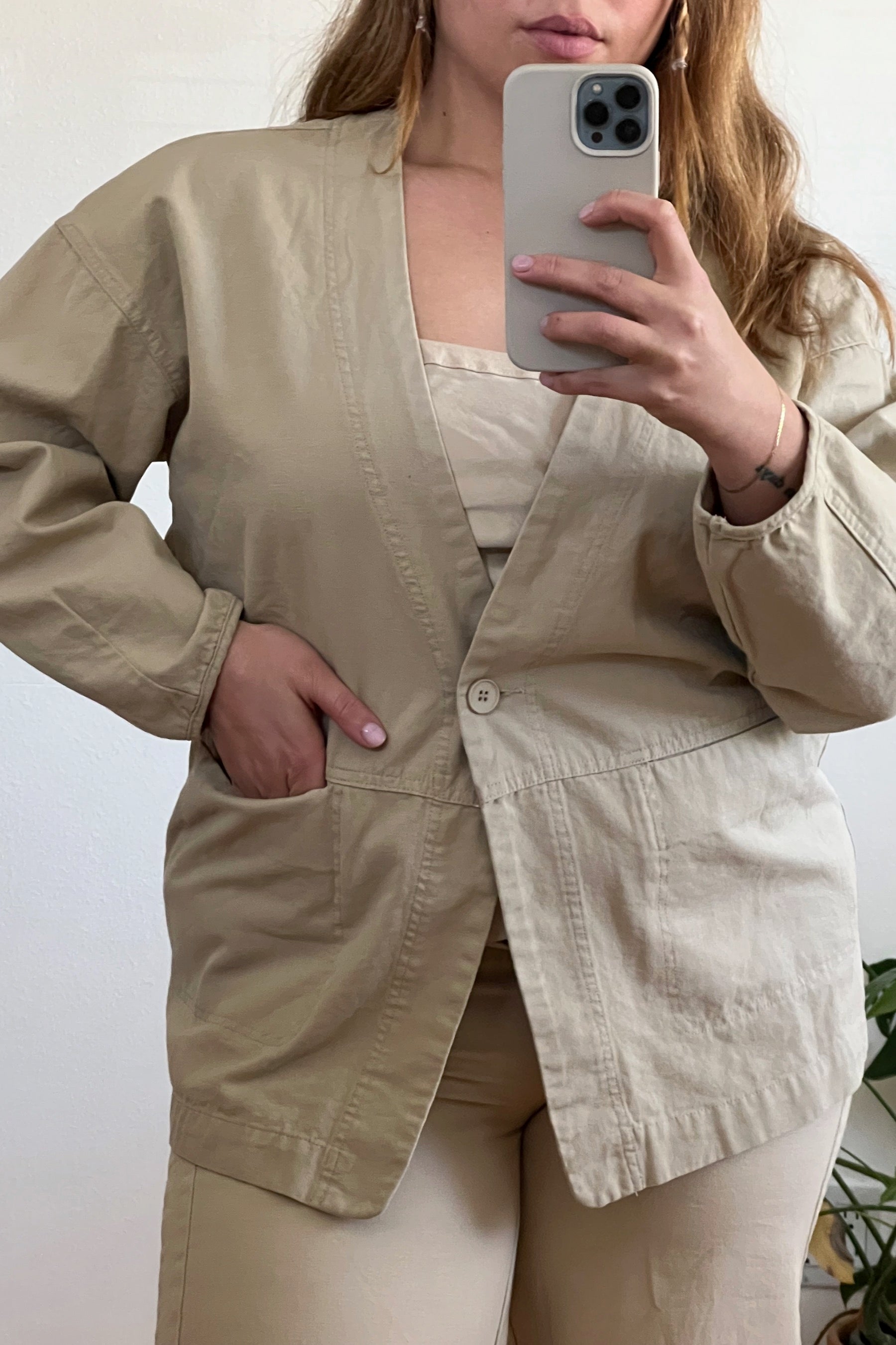 Beige Pear Jacket