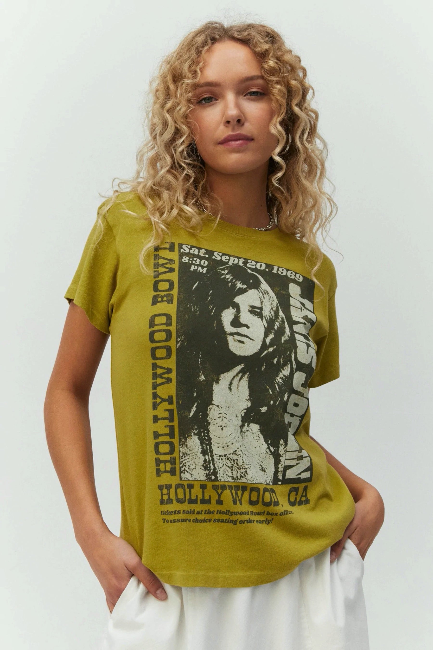 Janis Joplin Hollywood Bowl Tour Tee