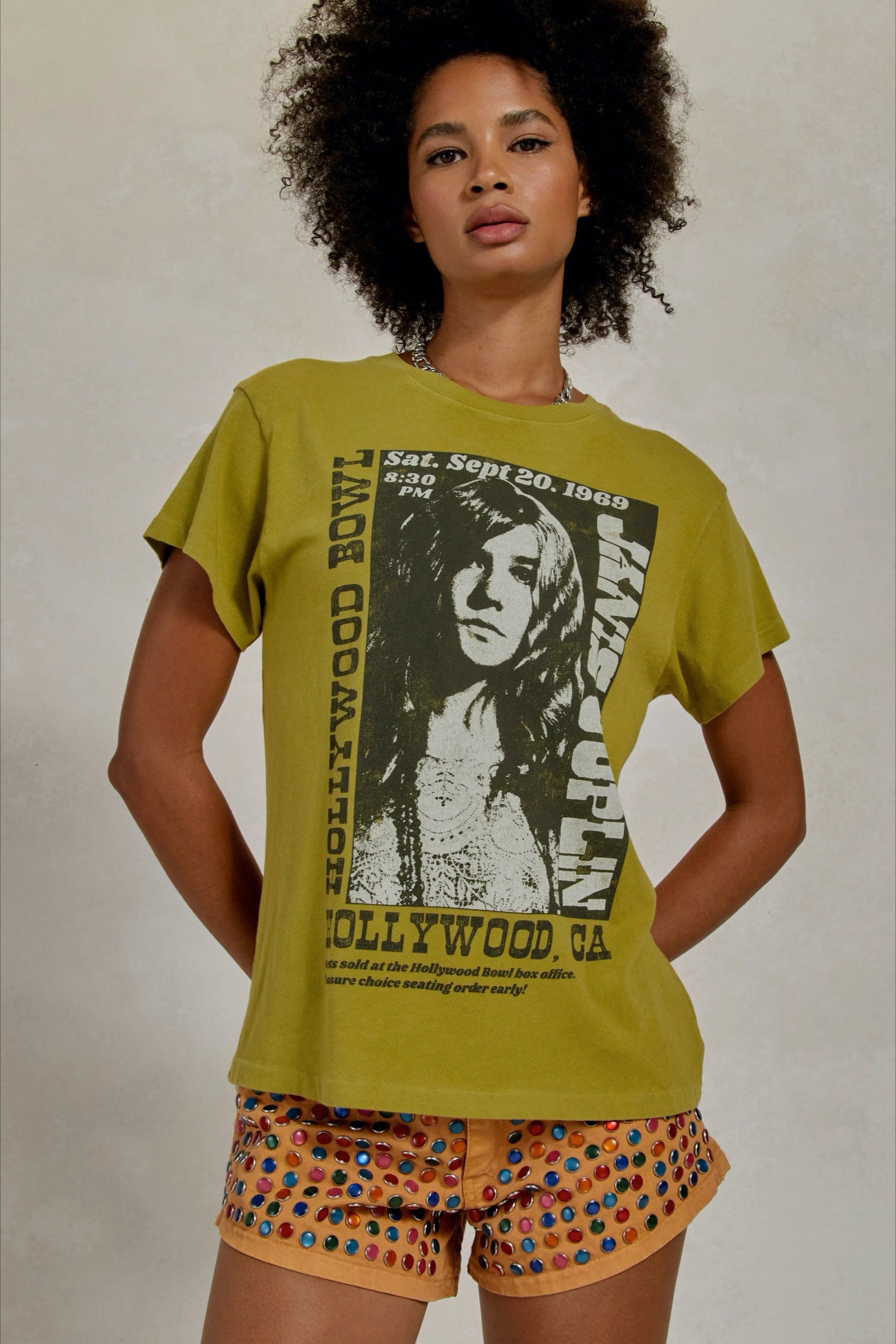 Janis Joplin Hollywood Bowl Tour Tee