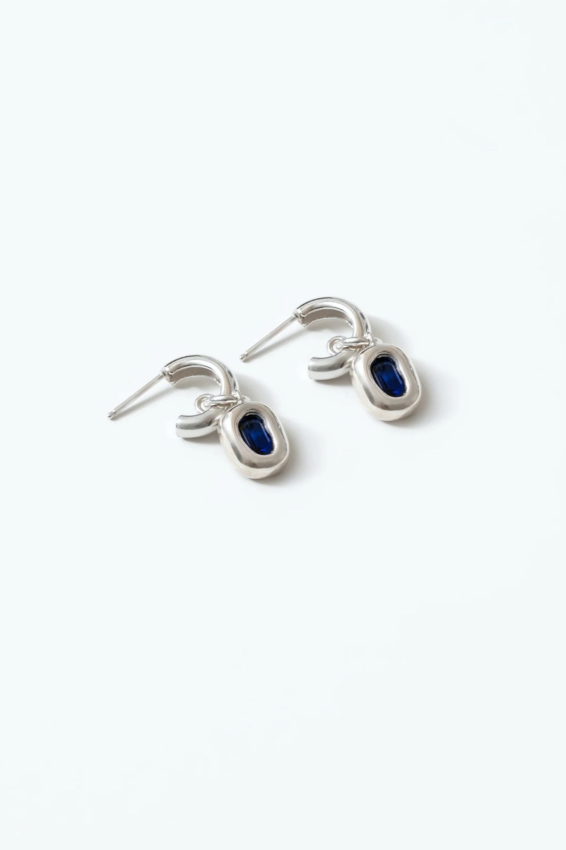 Blue + Silver Celeste Earrings