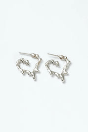 Small Silver Miriam Earrings