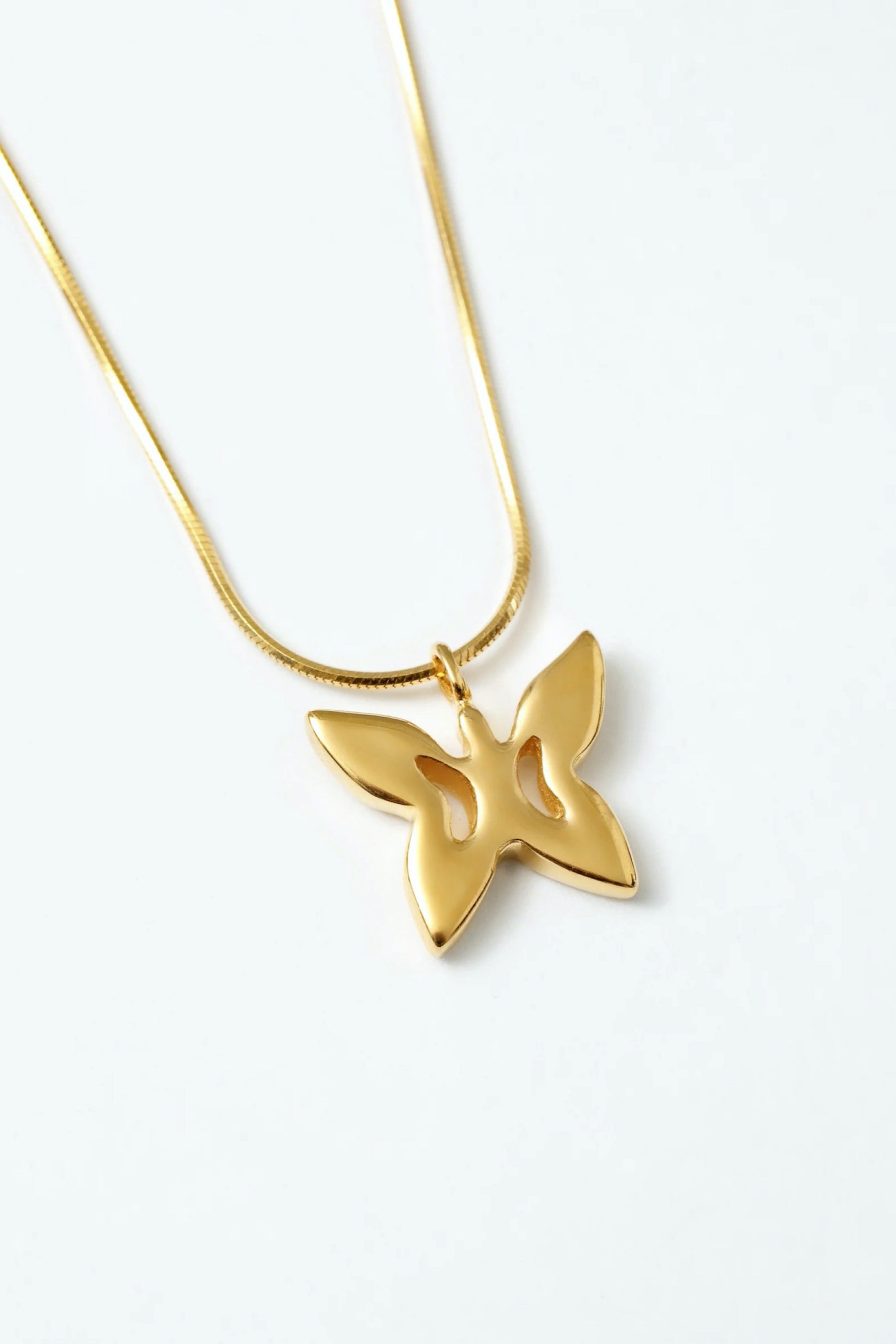 Gold Butterfly Necklace