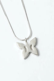 Silver Butterfly Necklace