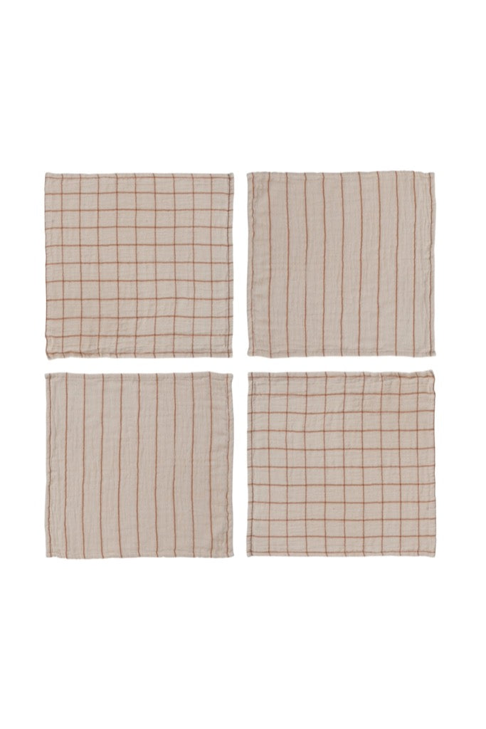 Sand Patterned Napkin Set