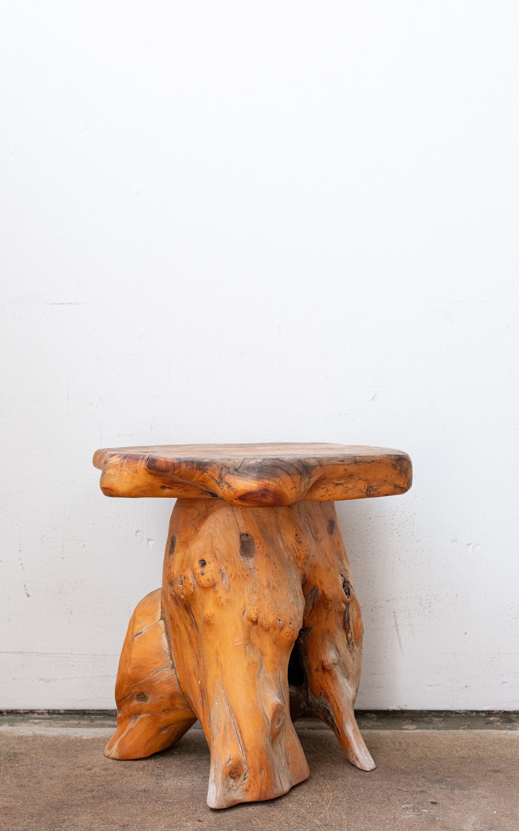 Burlwood Stool